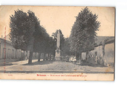 BRIENON - Monument Des Combattants De 1870 - Très Bon état - Brienon Sur Armancon