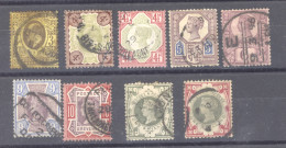 0gb  0707  -  GB  :  Yv  96-104  (o) - Used Stamps