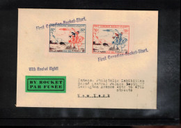 USA 1936 Rocket Mail - International Philatelic Exhibition New York - First Canadian Rocket Start - Brieven En Documenten