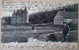 Le Château De La Forge à SOLRE-SAINT-GERY Les Environs De Beaumont CPA Postée En 1903 - Beaumont
