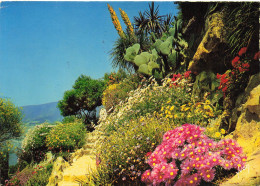 CPSM Côte D'Azur-Jardin Fleuri-Timbre         L2837 - Provence-Alpes-Côte D'Azur