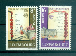 Luxembourg 1982 - Y & T N. 1002/03 - Europa (Michel N. 1052/53) - Neufs