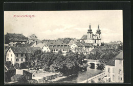 AK Donaueschingen, Teilansicht Der Ortschaft  - Donaueschingen