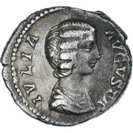 Julia Domna, Denier, 196-211, Rome, Argent, TTB+, RIC:574 - The Severans (193 AD To 235 AD)