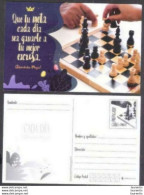 2583  Chess - Echecs - Postal Stationery - 2018 - Unused - Cb - 2,50 - Echecs