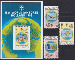 F-EX49551 ST VINCENT & GRENADINES MNH 1995 BOYS SCOUTS 18th JAMBOREE NEDERLAND.  - Nuevos