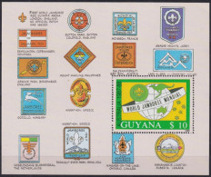 F-EX49563 GUYANA MNH 1988 BOYS SCOUTS JAMBOREE AUSTRALIA.  - Unused Stamps
