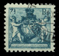 LIECHTENSTEIN 1921 Nr 49A Gestempelt ATTEST X1D7D32 - Used Stamps