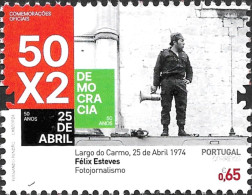 Portugal 2024 - 50 Anos Do 25 De Abril De 1974 - Selos Do Bloco - Nuovi