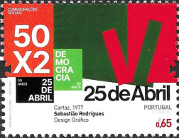 Portugal 2024 - 50 Anos Do 25 De Abril De 1974 - Selos Do Bloco - Ungebraucht
