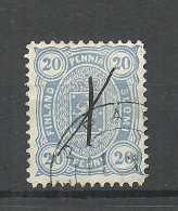 FINLAND FINNLAND 1881/82 Michel 16 B O - Oblitérés