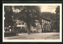 AK Bad Freienwalde /Oder, Brunnenhotel, Kurhaus  - Bad Freienwalde