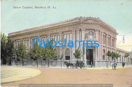 226738 ARGENTINA MENDOZA BANK BANCO ESPAÑOL POSTAL POSTCARD - Argentinië