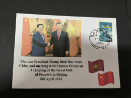 11-4-2024 (41 Z 37) Vietnam President Vuong Dinh Hue Meet With Chinese President Xi Jinping During Visit To China - Altri & Non Classificati