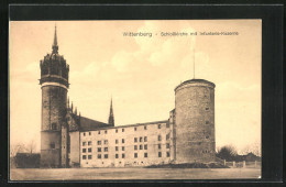 AK Wittenberg, Schlosskirche Mit Infanterie-Kaserne  - Wittenberg