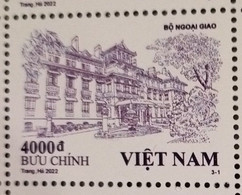 Vietnam Viet Nam MNH Perf REPRINT Stamp 2022 - Architecture In Hanoi - Vietnam