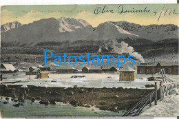 226747 ARGENTINA TIERRA DEL FUEGO USHUAIA VISTA PARCIAL POSTAL POSTCARD - Argentinien