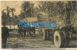 226750 ARGENTINA TUCUMAN MOTIVOS DE LA ZAFRA DAMAGED POSTAL POSTCARD - Argentinië