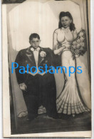 226753 ARGENTINA COSTUMES WOMAN AND BOY JUST MARRIED TELON CURTAIN PHOTO NO POSTAL POSTCARD - Argentinië