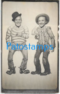 226756 ARGENTINA COSTUMES MAN'S DRUNKS TELON CURTAIN PHOTO NO POSTAL POSTCARD - Argentinië