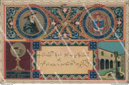 Cm221 Cartolina Ricordo Del IX Centenario Della Badia Grecadi Grottaferrata Roma - Autres & Non Classés