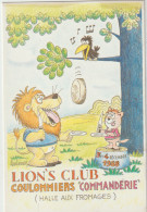 Illustrateur BARBEROUSSE - 1988 - LION'S CLUB "COMMANDERIE" (Coulommiers, Halle Aux Fromages) - 1500 Ex. - Barberousse