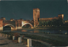 101859 - Italien - Verona - Ponte E Castello Scaligero - Ca. 1975 - Verona