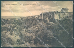 Viterbo Civita Castellana Forte San Gallo PIEGHINA ANGOLO Cartolina JK4352 - Viterbo