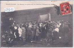 BALLON-D ALSACE- LA MESSE EN PLEIN AIR- 1907 - Sonstige & Ohne Zuordnung