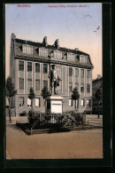 AK Berlin-Neukölln, Denkmal König Friedrich Wilhelm I.  - Neukoelln