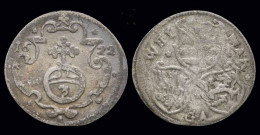 Sachsen-Weimar Johann Ernst Und Seine 5 Brüder Dreier 1622GA - Small Coins & Other Subdivisions