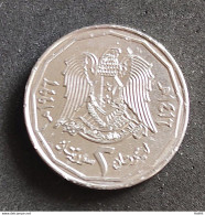 Coin Syria Moeda Síria 1997 2 Livres 1 - Siria