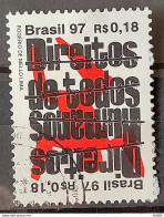 C 2034 Brazil Stamp Human Rights Justice 1997 Circulated 1 - Usados