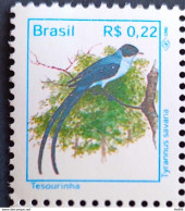 Brazil Regular Stamp RHM 741 Urban Birds Tesourinha 1997 - Neufs