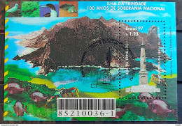 B 108 Brazil Stamp Island Of Trindade Fish Poultry Passers Caranguejo 1997 CBC RJ - Unused Stamps