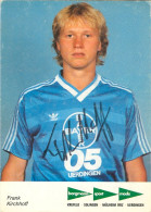 Fußball-Autogrammkarte AK Frank Kirchhoff FC Bayer 05 Uerdingen 85-86 KFC Krefeld Oppum 1. Saarbrücken - Authographs