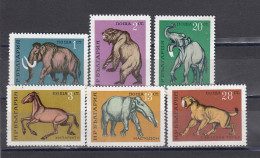 Bulgaria 1971 - Animaux Prehistoriques, Mi-Nr. 2088/93, MNH** - Unused Stamps