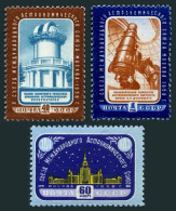 Russia 2092-2094,MNH.Michel 2110-2112. Astronomical Union-Congress,1958. - Unused Stamps