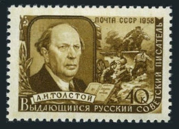 Russia 2031, MNH. Michel 2052. Aleksei N. Tolstoi, Novelist, Dramatist, 1958. - Unused Stamps
