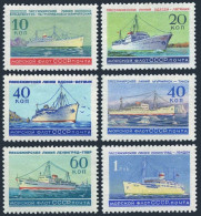 Russia 2181-2186, MNH. Michel 2217-2218, 2232-2235. Russian Fleet, 1959. - Neufs