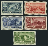 Russia 2326/ 5 Stamps Set 1.Mi 2347-2351. Capitals,Autonomous Republics,1960. - Neufs