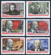 Russia 2311-2316 Blocks/4,MNH.Michel 2330-2335. Lenin-90,1960.Portraits,Events. - Ungebraucht