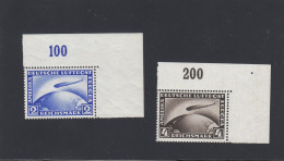 Deutsches Reich: MiNr. 423-424, Postfrisch, Eckrand - Unused Stamps