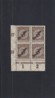 Deutsches Reich: Michel Nr. 99b, Eckrand Viererblock, Postfrisch - Unused Stamps