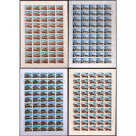 China 2000/2000-9 Taer Lamasery/Temple, Qinghai Province Stamp Full Sheet 4v MNH - Blocs-feuillets