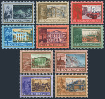 Russia 3582-3591 Blocks/4,MNH.Michel 3609-3616/81 Places Of Vladimir Lenin,1969. - Unused Stamps