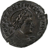 Constantin I, Follis, 317, Trèves, Bronze, SUP, RIC:135 - L'Empire Chrétien (307 à 363)