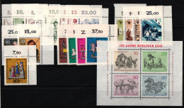 Berlin 326-352 Postfrisch Vom Eckrand, 1969 Ohne Dauerserien #JR425 - Autres & Non Classés