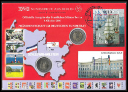 GERMANY DEUTSCHLAND - Numisbrief AUS BERLIN SERIE BUNDESLANDER  Mit 2 Euro X 2  Schleswig-Holstein 2006 A - Alemania