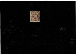 SPAGNA ,"Cifra" ,10c.bistro ,usato ,qualita Discreta - Used Stamps